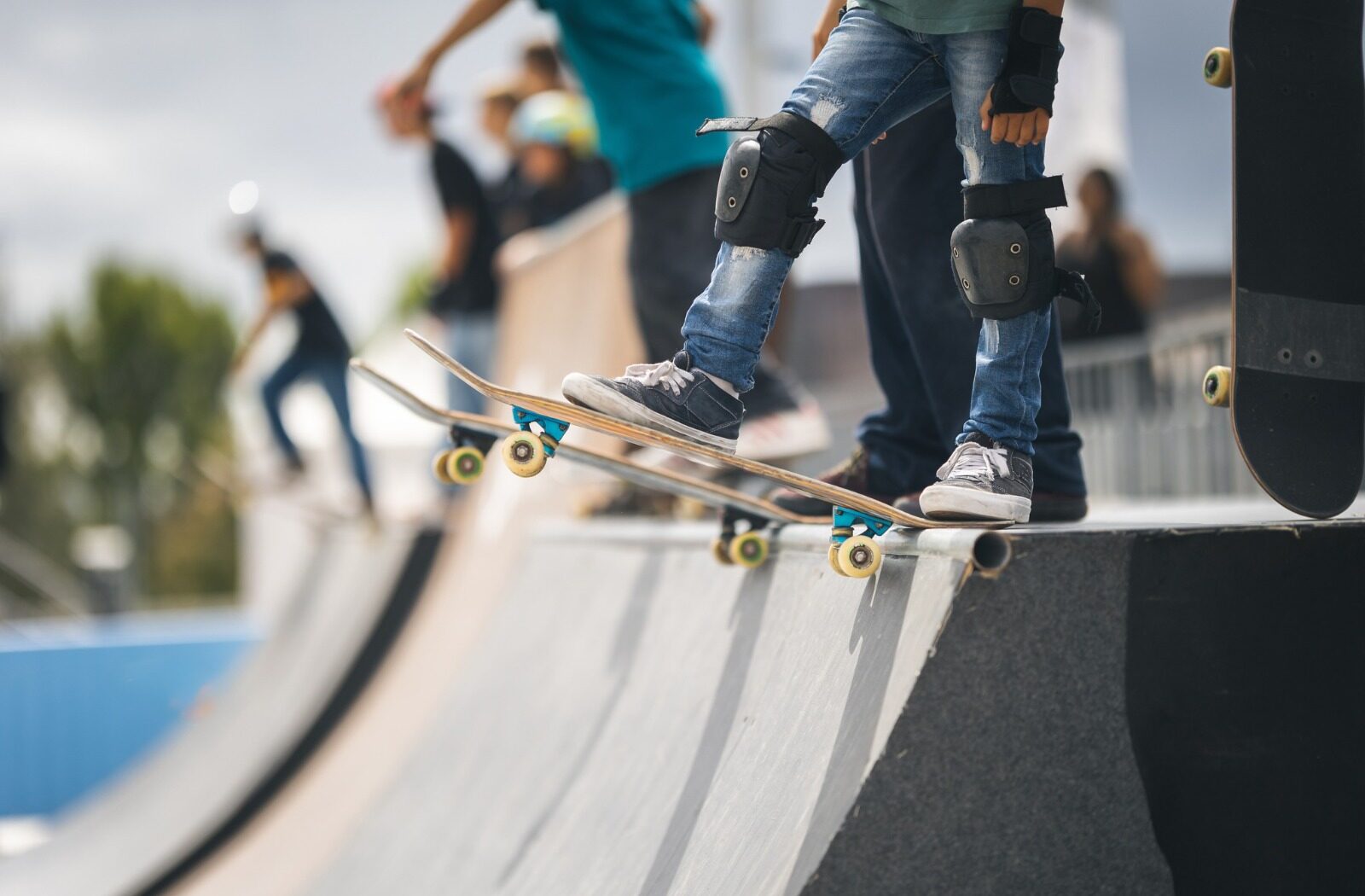 skateboard trials at alderest shropshire