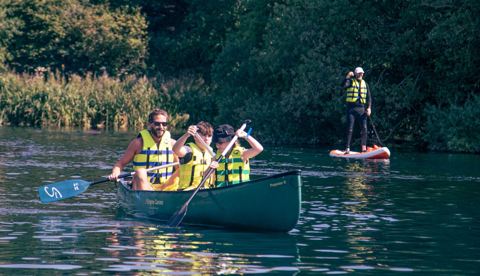 canoe hire at alderfest shropshire
