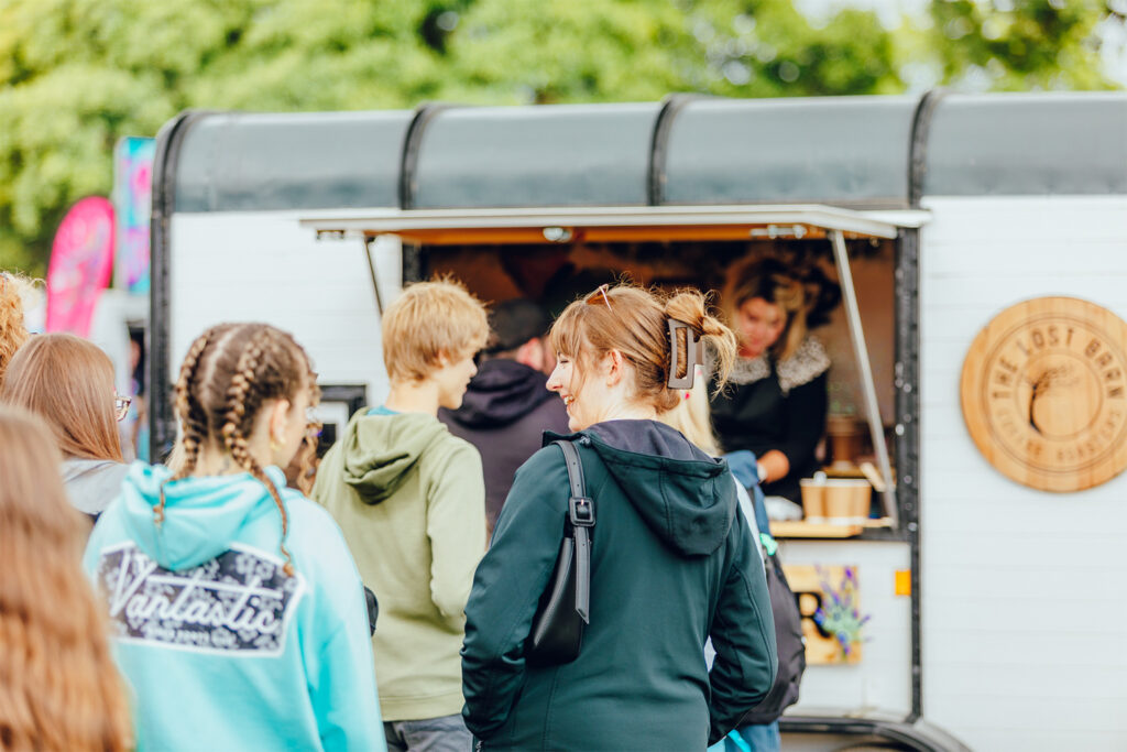 Food Stalls At Alderfest